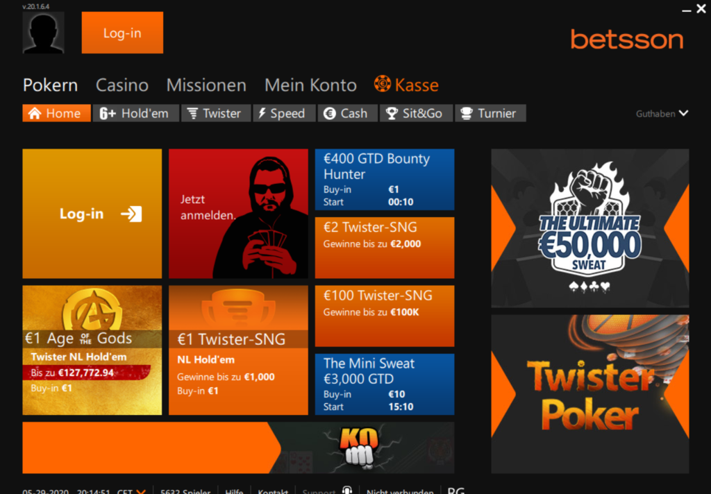 Betsson Poker Review and Rakeback Deal 2020 -YourPokerDream-