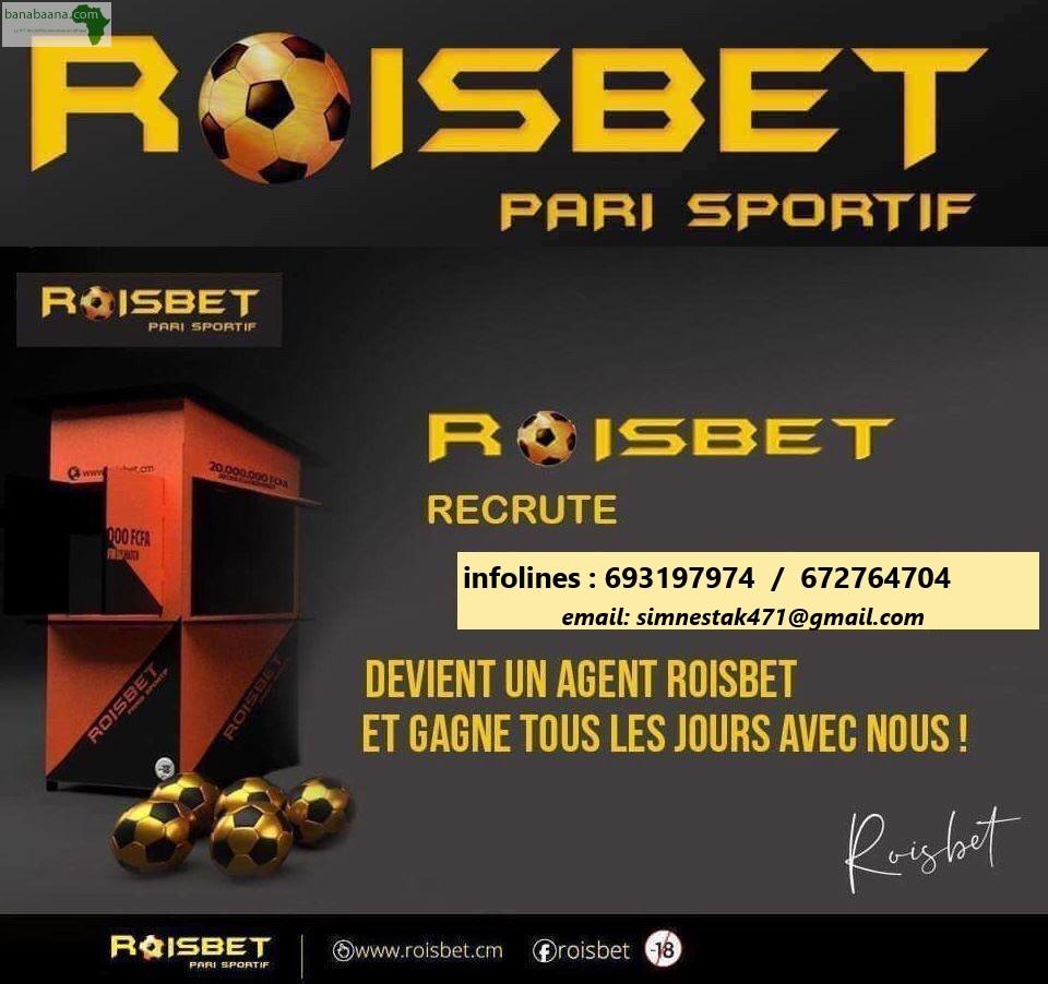 Offres Emploi ROISBET PARI SPORTIF RECRUTE Littoral - Banabaana