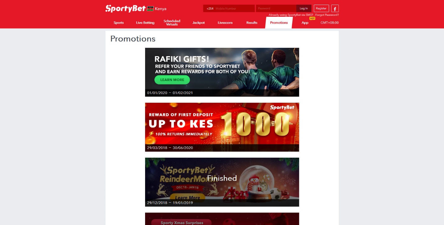 SportyBet promotions